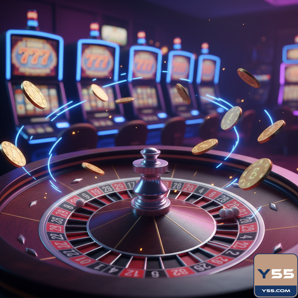 Descubra o Verdadeiro Cassino ao Vivo com Croupiers Locais no y55.com